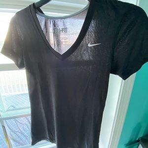 Nike pro - dri fit short sleeve athletic shirt